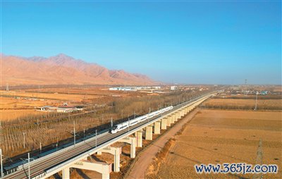 包头至银川高铁全线绽开